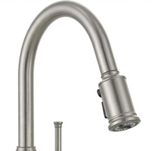 Luxie Brushed Nickel Kitchen Faucet